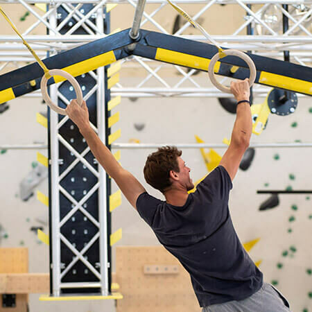 Training im Ninja Frame