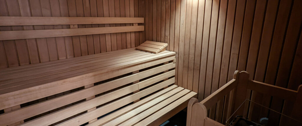 Sauna zum Entspannen